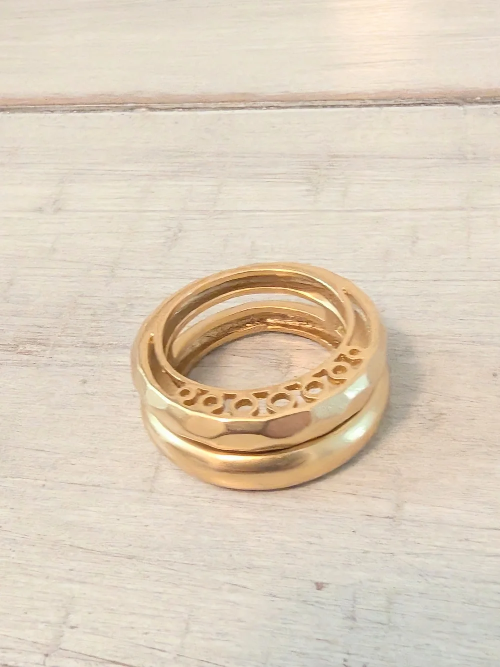 Brighton Inner Circle Ring Gold Size 7.5-8
